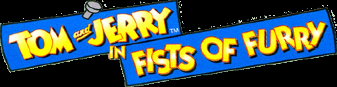 Tom and Jerry in Fists of Furry clearlogo