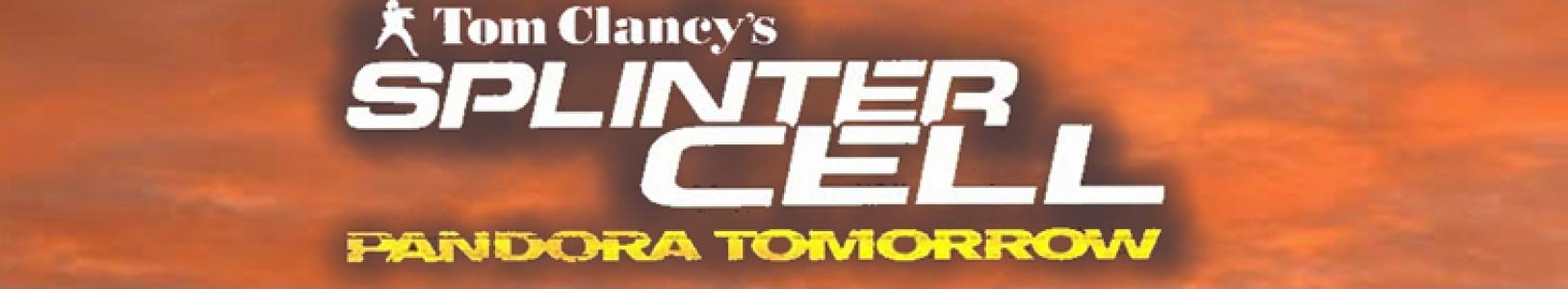 Tom Clancy's Splinter Cell: Pandora Tomorrow banner