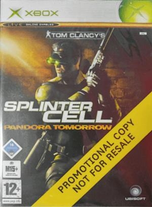 Tom Clancy's Splinter Cell Pandora Tomorrow - Promotional Copy (PAL)