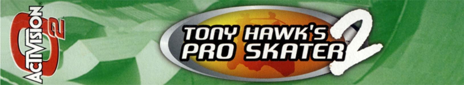 Tony Hawk's Pro Skater 2 banner