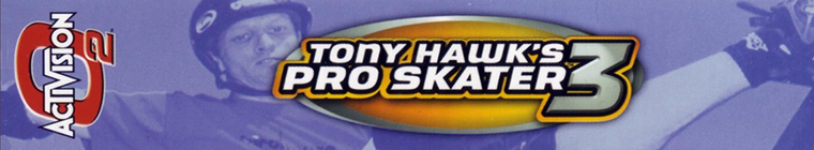 Tony Hawk's Pro Skater 3 banner