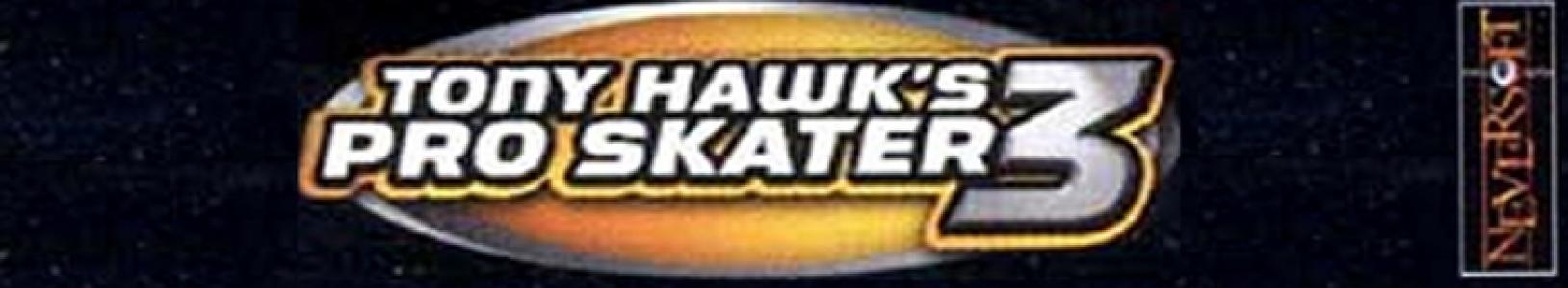 Tony Hawk's Pro Skater 3 banner