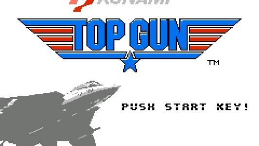 Top Gun titlescreen