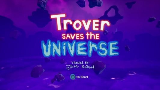 Trover Saves the Universe titlescreen