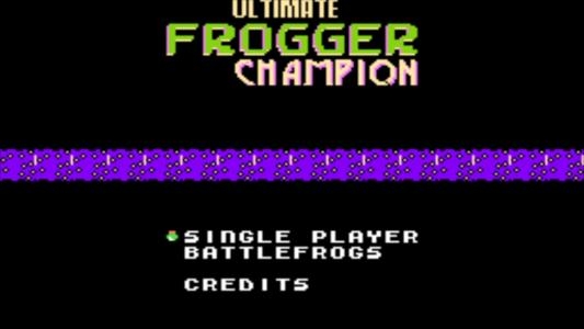 Ultimate Frogger Champion titlescreen