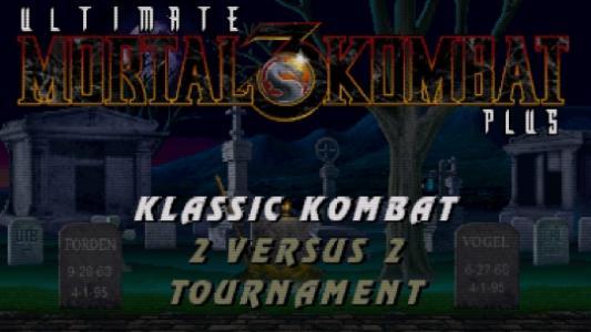 Ultimate Mortal Kombat 3 Plus titlescreen