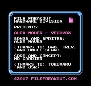 Vegavox titlescreen