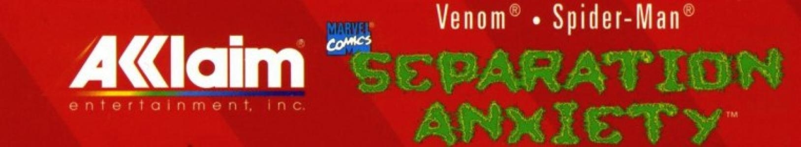 Venom / Spider-Man: Separation Anxiety banner