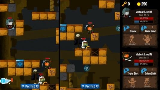 Vertical Drop Heroes HD screenshot