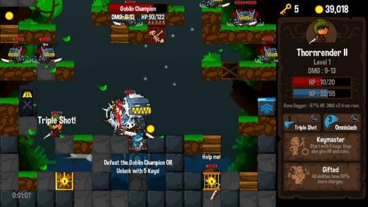 Vertical Drop Heroes HD screenshot