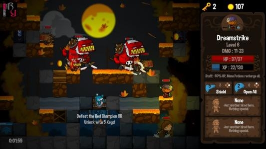 Vertical Drop Heroes HD screenshot