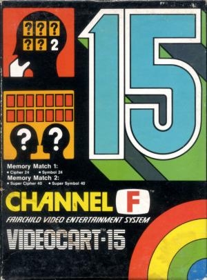 Videocart-15: Memory Match 1 & Memory Match 2