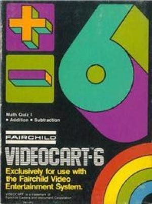 Videocart-6: Math Quiz I (Addition & Subtraction)