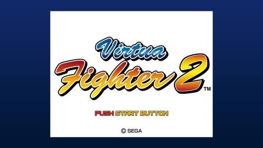 Virtua Fighter 2 titlescreen
