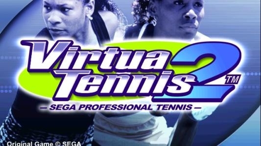 Virtua Tennis 2 titlescreen