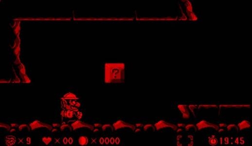 Virtual Boy Wario Land screenshot