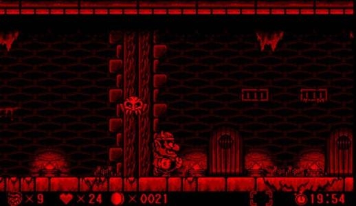 Virtual Boy Wario Land screenshot