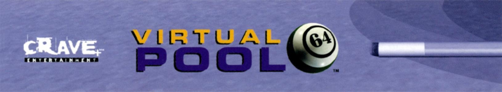Virtual Pool 64 banner