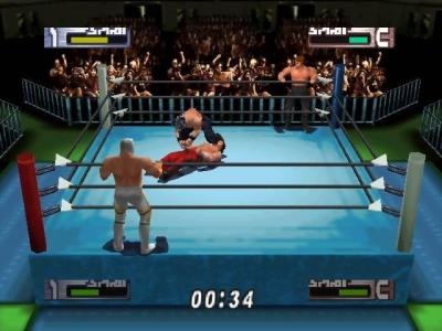 Virtual Pro Wrestling 2: Oudou Keishou screenshot