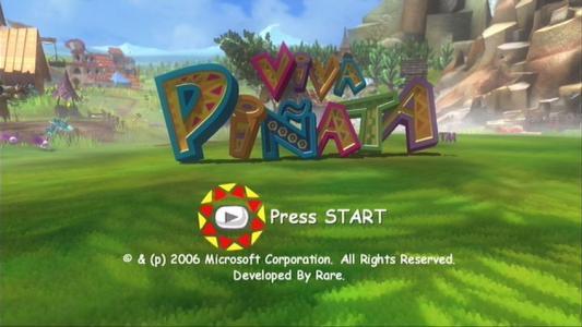 Viva Piñata [CLASSICS] titlescreen