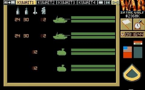 War in the Gulf screenshot