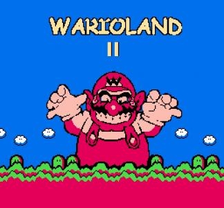 Wario Land II titlescreen