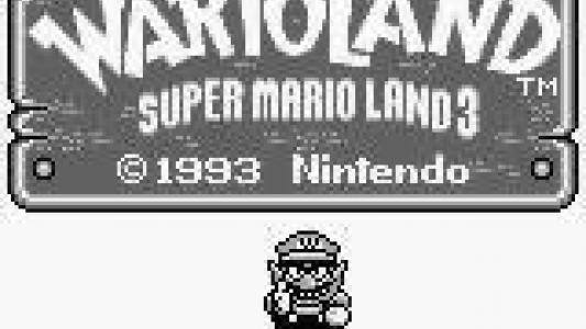 Wario Land: Super Mario Land 3 titlescreen