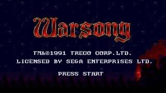 Warsong titlescreen