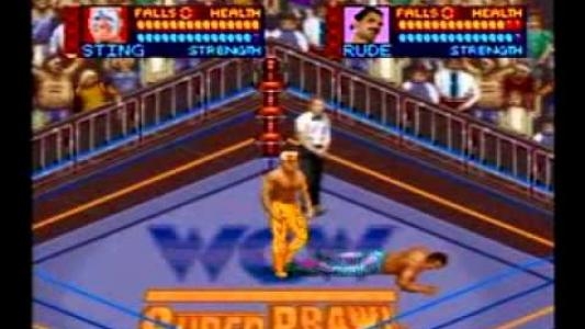 WCW Super Brawl Wrestling screenshot