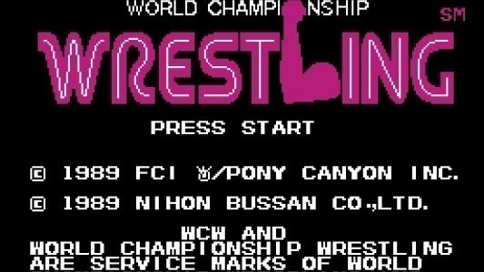 WCW: World Championship Wrestling titlescreen