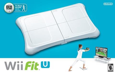 Wii Fit U With Balance Board And Fit Meter