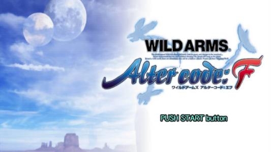 Wild Arms Alter Code: F titlescreen