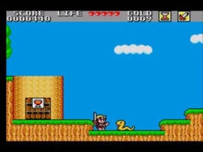Wonder Boy in Monster Land screenshot