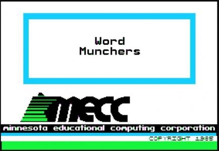 Word Munchers screenshot