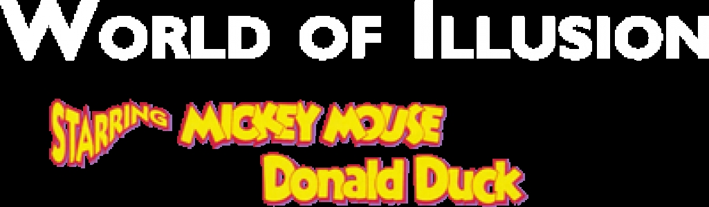 World of Illusion Starring Mickey Mouse and Donald Duck clearlogo