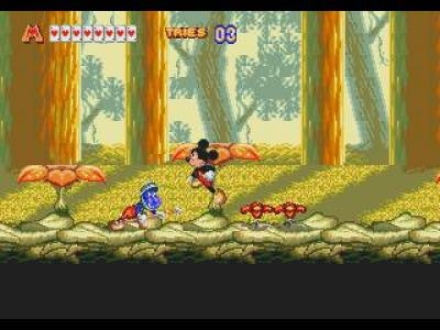 World of Illusion Starring Mickey Mouse and Donald Duck screenshot