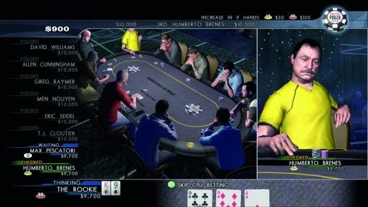 World Series of Poker 2008: Battle for the Bracelets screenshot