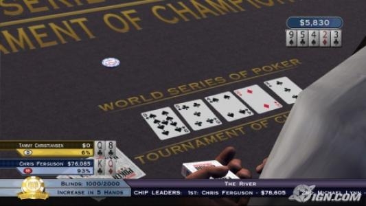 World Series of Poker: Tournament of Champions screenshot