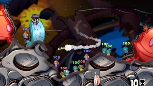 Worms: A Space Oddity screenshot