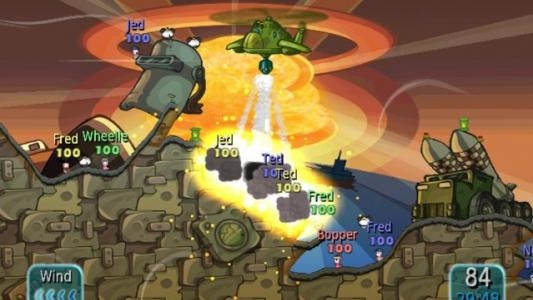 Worms: Battle Islands screenshot