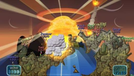 Worms: Battle Islands screenshot