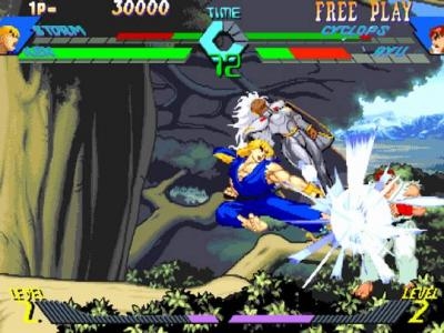 X-Men vs. Street Fighter screenshot