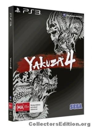 Yakuza 4 (Steelbook Edition Kuro)