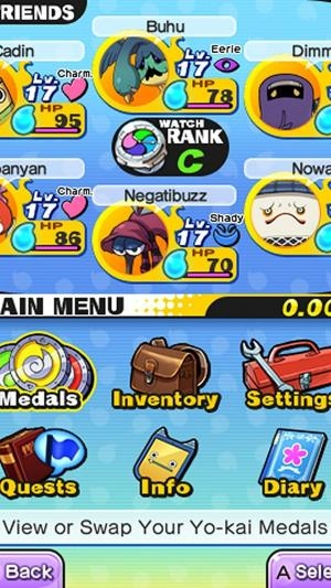 YO-KAI WATCH (Special Edition with Medal) screenshot