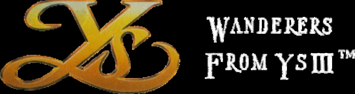 Ys III: Wanderers from Ys clearlogo