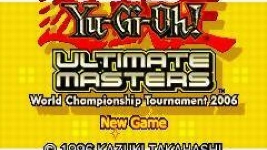 Yu-Gi-Oh! Ultimate Masters: World Championship Tournament 2006 titlescreen