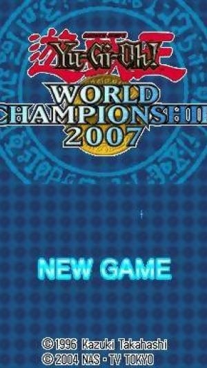 Yu-Gi-Oh! World Championship 2007 titlescreen