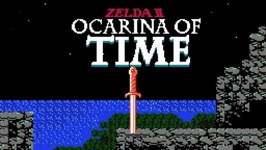 Zelda II: Ocarina of Time titlescreen