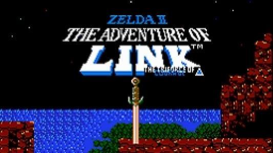 Zelda II: The Triforce of Courage titlescreen