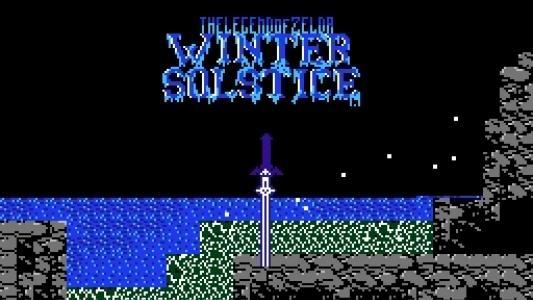 Zelda II: Winter Solstice titlescreen